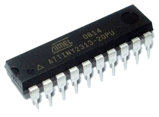 Внешний вид микроконтроллера ATTINY213-20PU